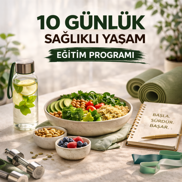 10 Günlük Sağlıklı Yaşam Eğitim Programı